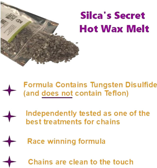 SILCA StripChip Hot Melt Chain Degreaser Six 12g Pieces Cycle Cleaning Wax