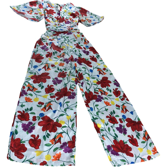 Floral Jumpsuit Size 6 Women's