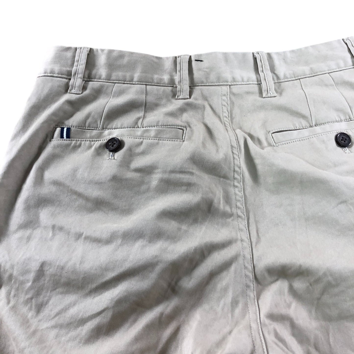 Crew Clothing Company Slim Fit Chinos 32R Men's Casual Trousers Beige