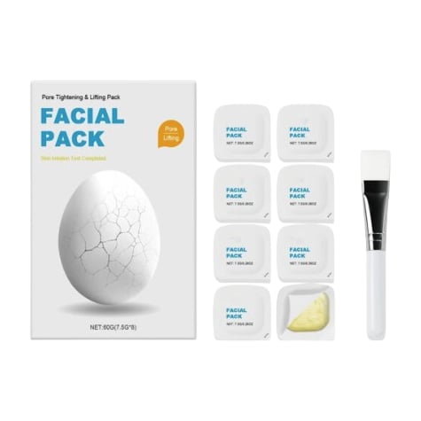 Hoygi Facial Pack Pore Tightening Lifting Skin Care Pack Includes Brush