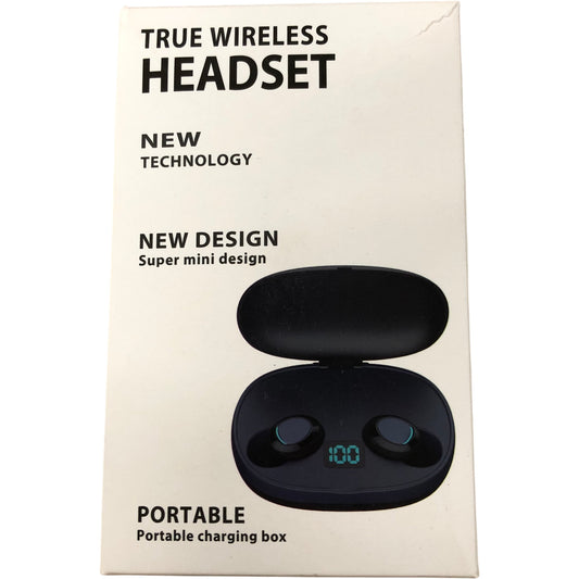 True Wireless Headset Bluetooth 5.0 Mini Design HD Stereo Sport Earbuds