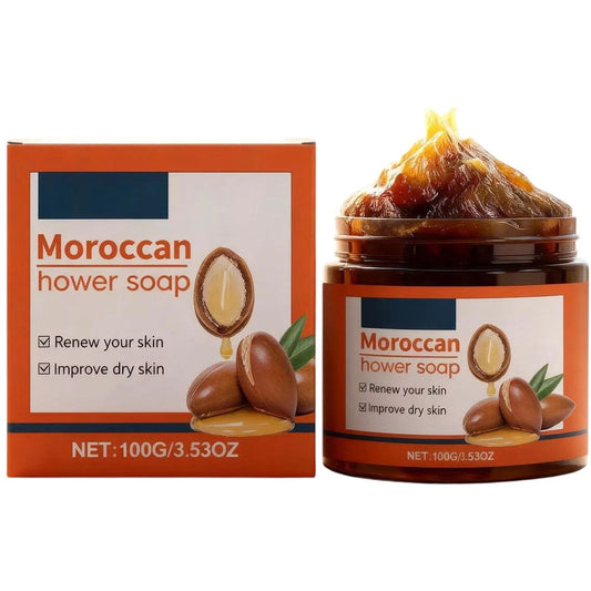 Oceaura Moroccan Shower Soap 100g Body Soap Renew Dry Skin Beauty