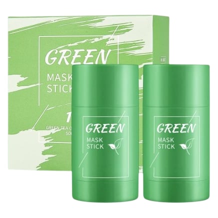Meidián Green Tea Mask Stick Skin Care Oil Control Mask 40g Set of 2