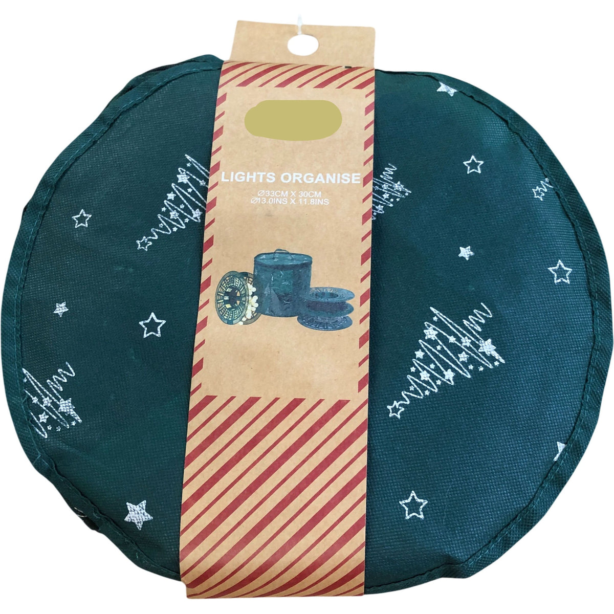 Christmas Lights Organise Storage Bag 33cm x 30cm