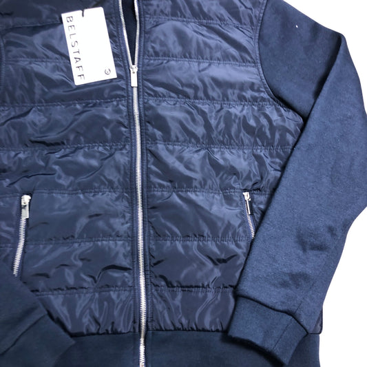 Belstaff Kelbrook Zip Cardigan M Men's Dark Ink Casual Zip Front Jacket