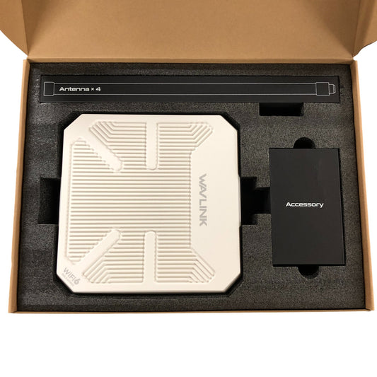 Wavlink WiFi 6 Outdoor Mesh Router WL-WN573HX1 With 4 Antennas Quick Start Guide