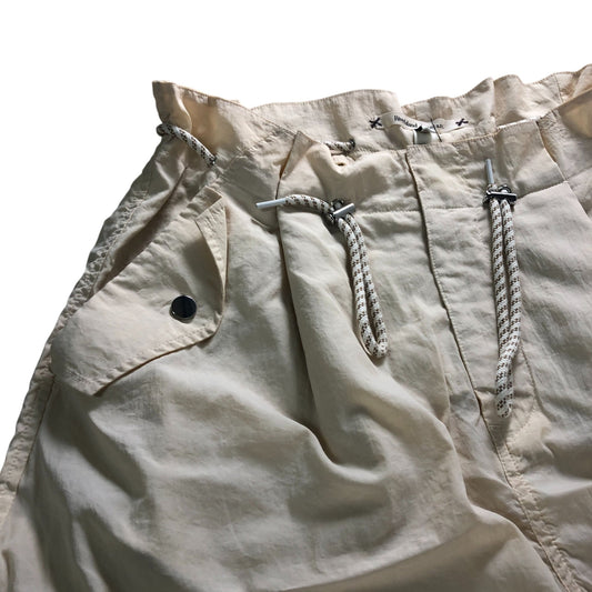 River Island Cargo Trousers Women's Cream Lightweight - Size 8