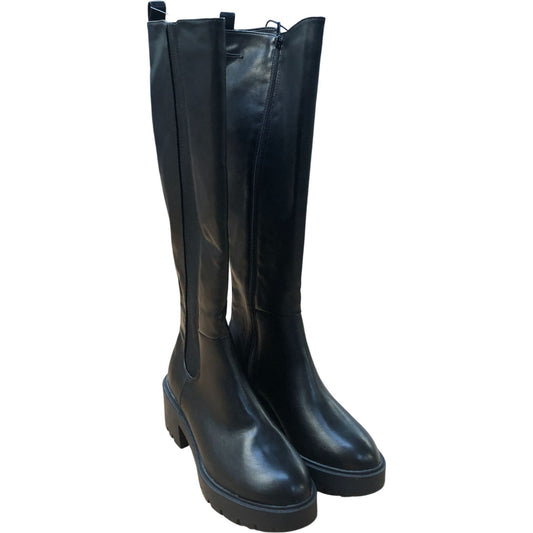 Chunky Heel Knee High Boots Women's Fashion Size UK5