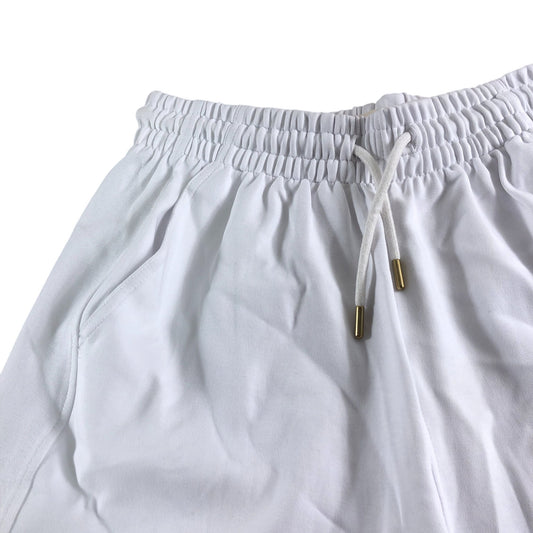 River Island Men's White Comfortable Casual Shorts Size S
