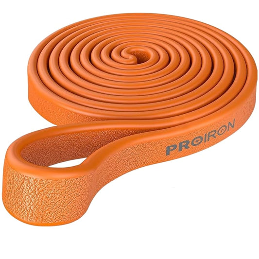 PROIRON Round Edge Resistance Bands Orange 29.9-40.8kg 2 Pack