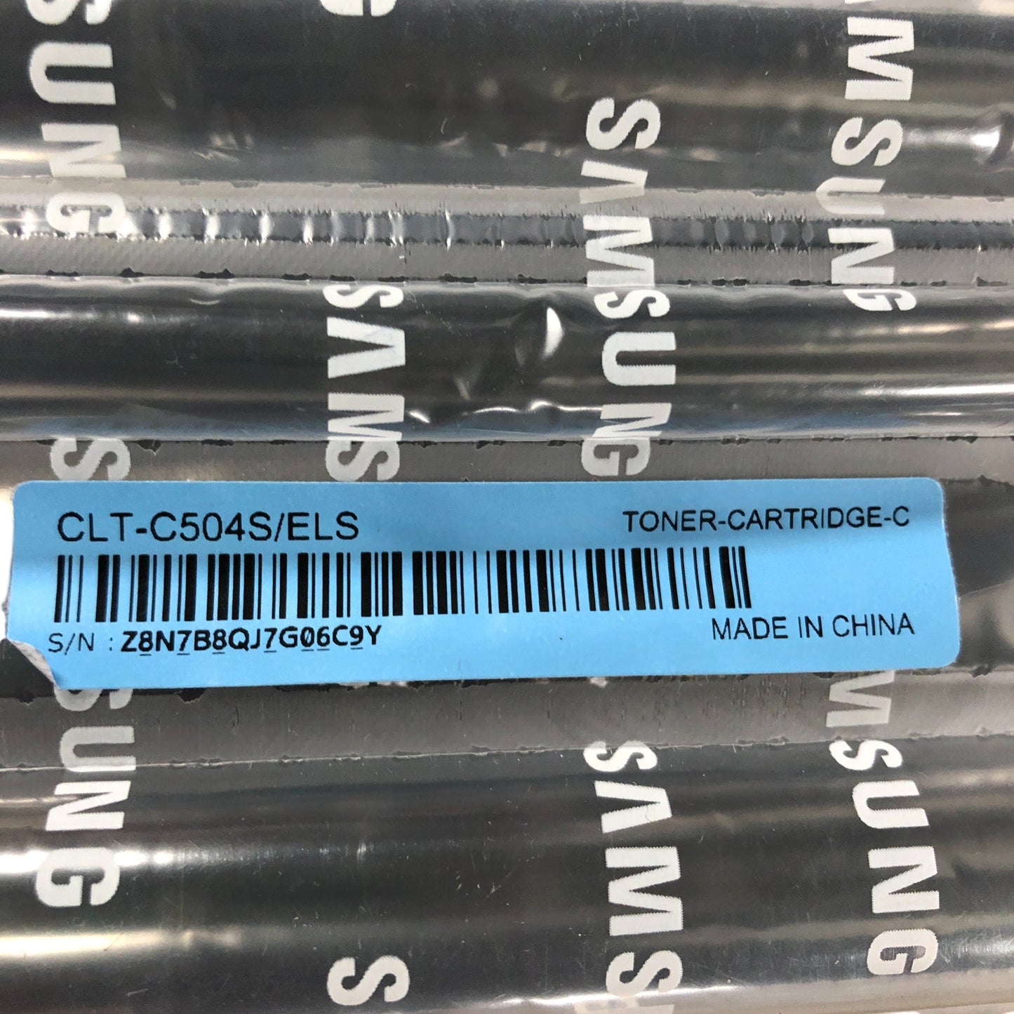 Samsung CLT-C504S Toner Cartridge Cyan Genuine Replacement For Printers