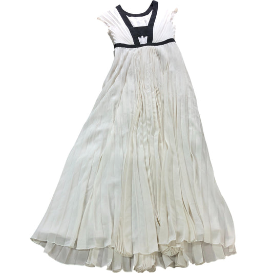 Branded Harley Pleated Dress UK8 Women's White