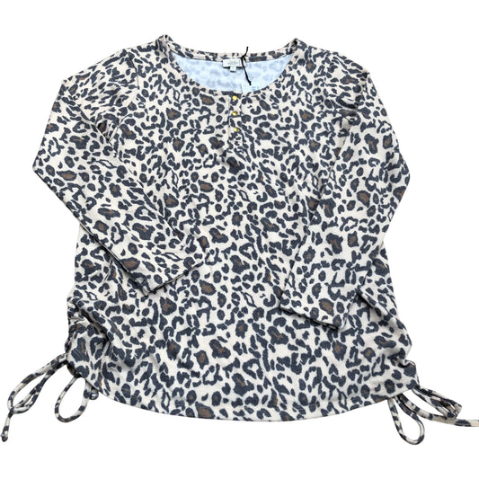 River Island Mamma Maternity Collection Leopard Print Lounge Top