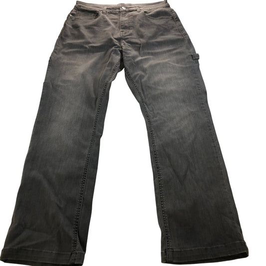 Avant Garde Cargo Trousers Men's Casual Straight Leg Grey Denim Medium 32W 30L