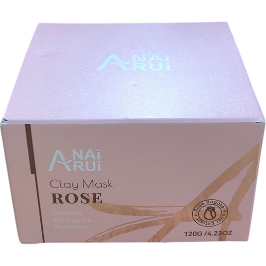 ANAI RUI Rose Clay Mask 120g Smooth Moisturise Revitalise Skincare