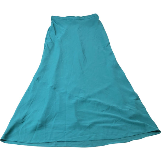 Branded Sage Green Elasticated Back and High Waist Skirt - Size 12