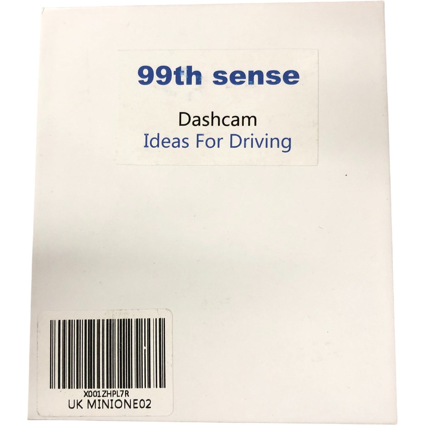 99th Sense Dashcam Full HD 170 Degree Wide Angle Car Security Camera