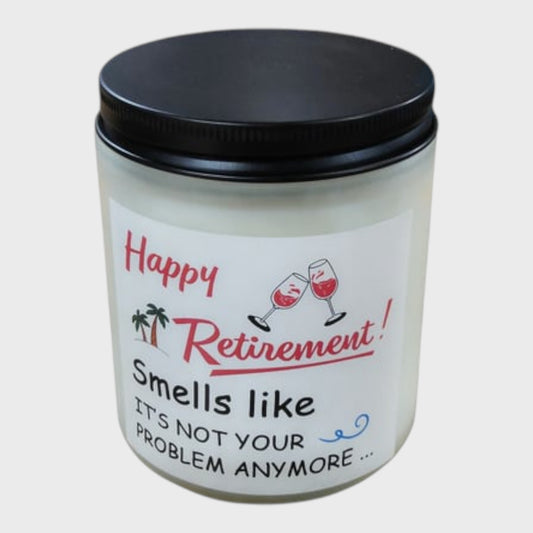 NEW Beginnings Candle Gift Happy Retirement Congratulations