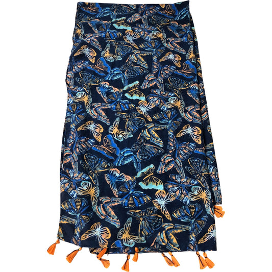 Weird Fish Butterfly Print Summer Scarf