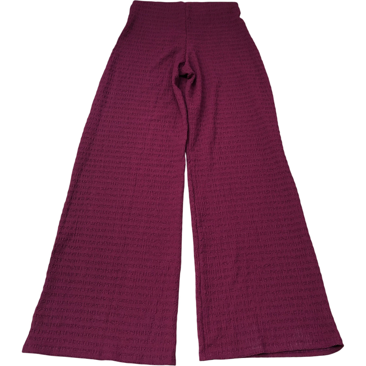 River Island High Waisted Casual Dark Red Trousers