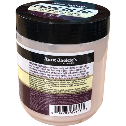 Aunt Jackie's Curl La La Defining Curl Custard 426g For Natural Curls Waves