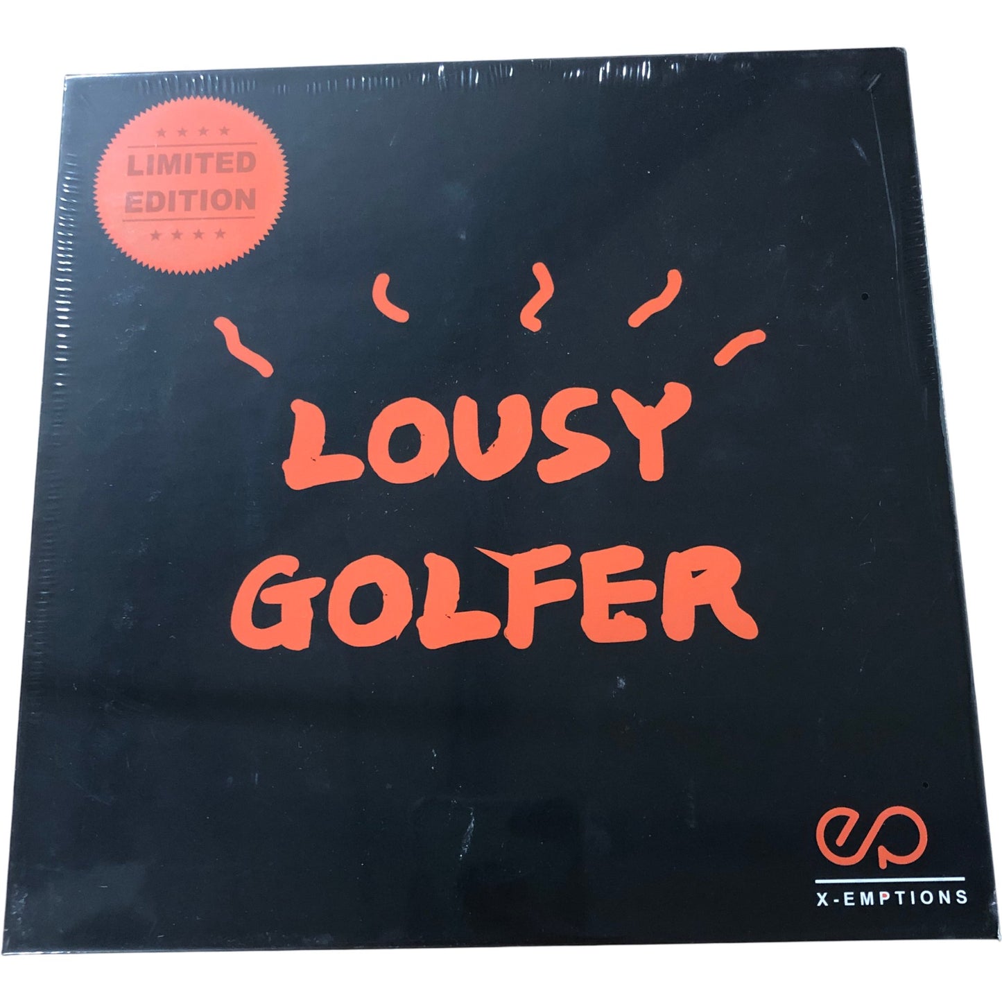 X-EMPTIONS Lousy Golfer Fun Golf Accessory Set with Golf Balls and Tees