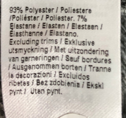 River Island Girls Grey Zip Up Jacket Size 7-8 Years Activewear