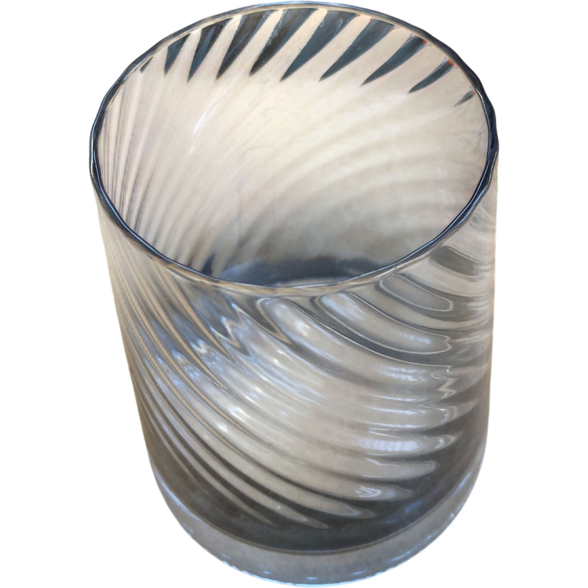 Twist Design Spirit Whisky Glass Blue Tinge