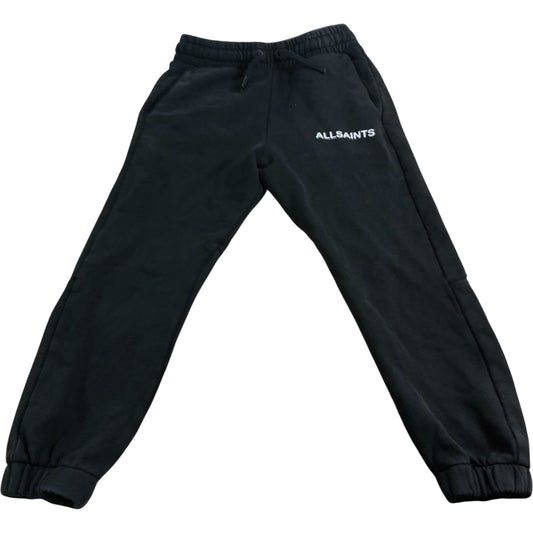 AllSaints Boys Charcoal Sweatpants Size 7-8 Years Activewear Trousers