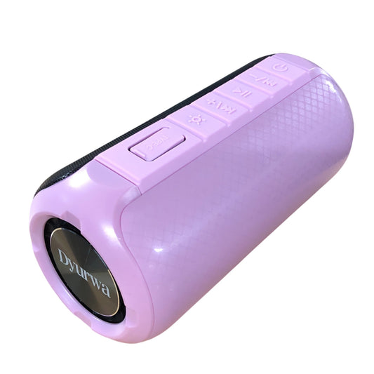 Dyurwa ZY-02 Wireless Portable Speaker Bluetooth 5.3 LED Light Compact Design