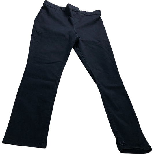 Janey Jegging UK22R Women's Black Stretchy Comfort Fit Trousers