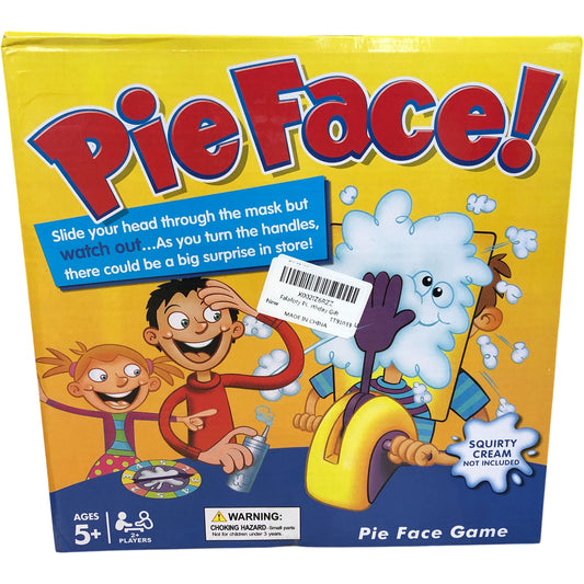 Pie Face Game Exciting Fun Filled Game Ages 5 Plus Family Party Game