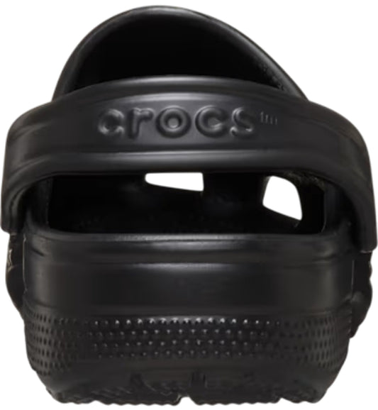 CROCS Classic Clogs Black Unisex Sandals Comfortable Lightweight Shoes M7/W8