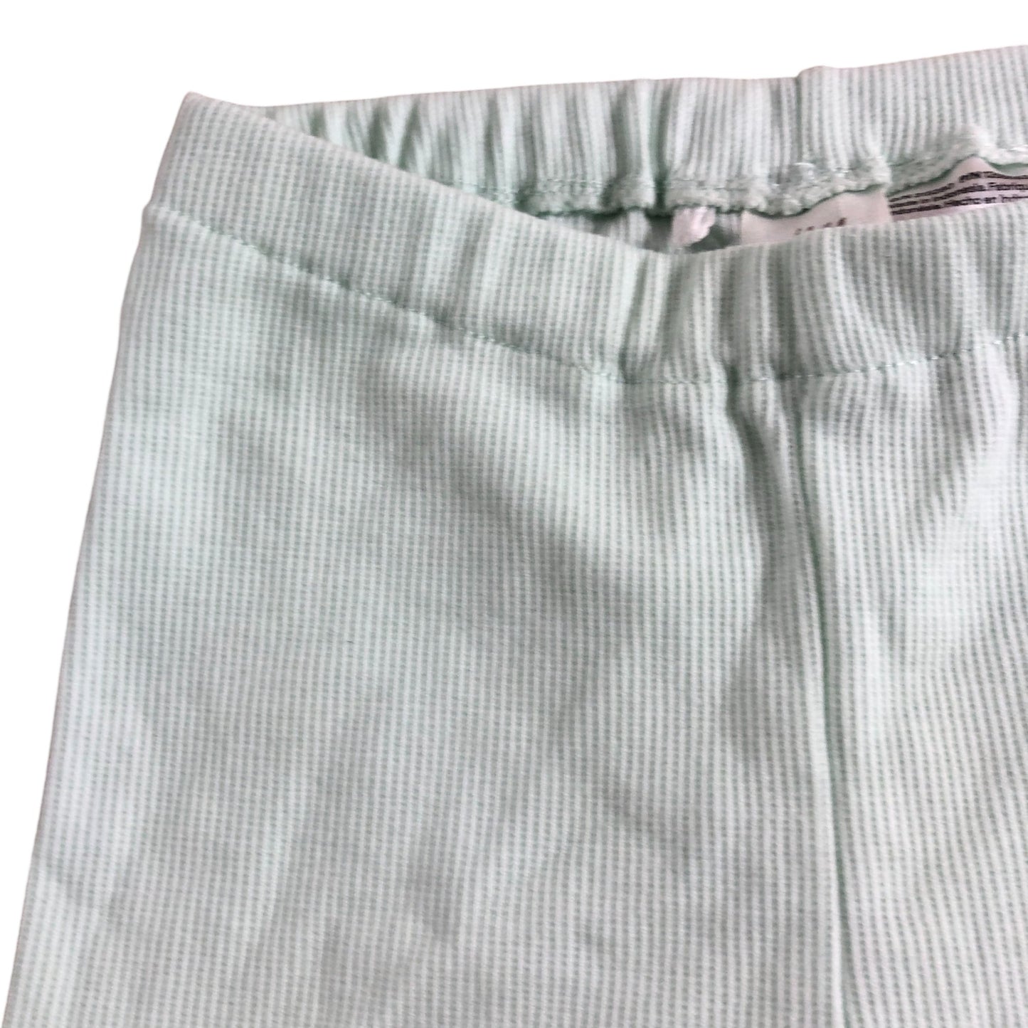 H&M Baby Shorts 12-18 Months Girls Mint Green Stretch Ribbed