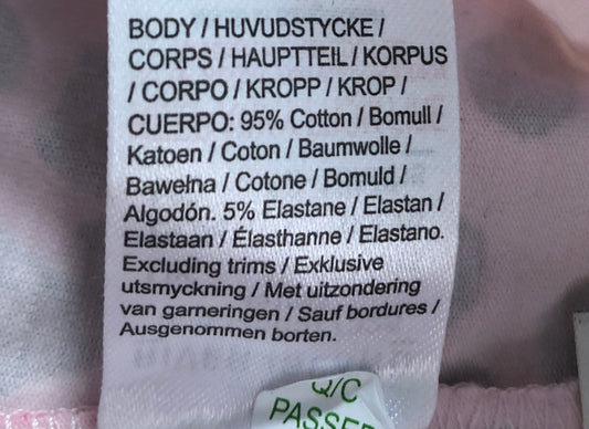 River Island Mini 12-18 Months Girls Pink Leopard Print Leggings