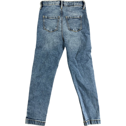 River Island High Rise Skinny Jeans UK6 Girls Denim Light Wash Casual