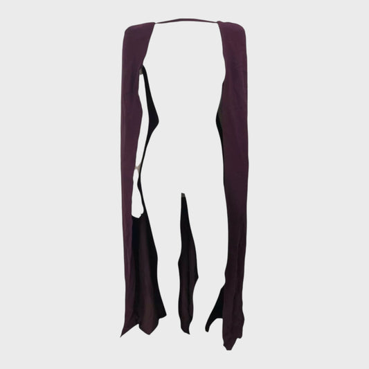 Branded V-Back Cape