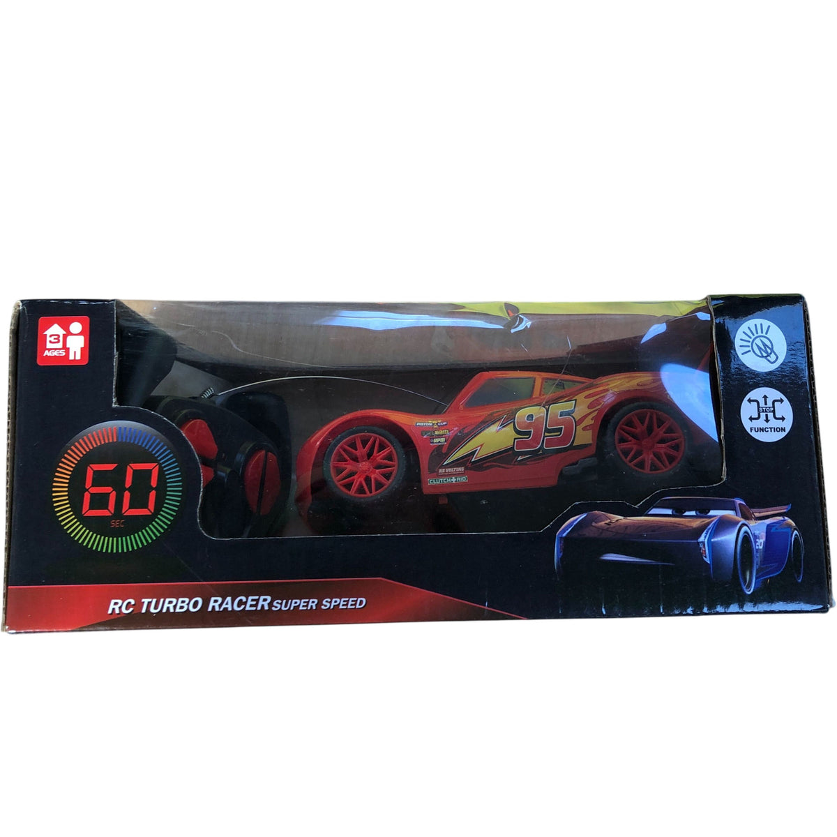 RC Turbo Racer Super Speed Lightning McQueen 95 Remote Control Car