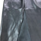 River Island Black Faux Leather Midi Skirt UK18 Women's Wrap