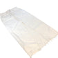 River Island Studios Maxi Skirt UK6 Women's White Frayed Hem Cotton Long