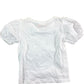 River Island Mini Girls White Bow Print Top Size 12-18 Months Cotton