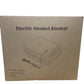 Electric Heated Blanket 180x200cm Model HP-008-TL Grey Soft Warm Cozy