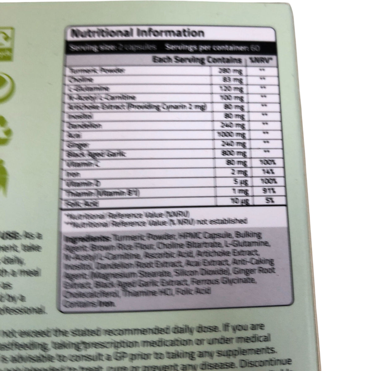TDN Nutrition LivPro XL Multi Complex 240 Capsules Liver Function Support 2 Pack