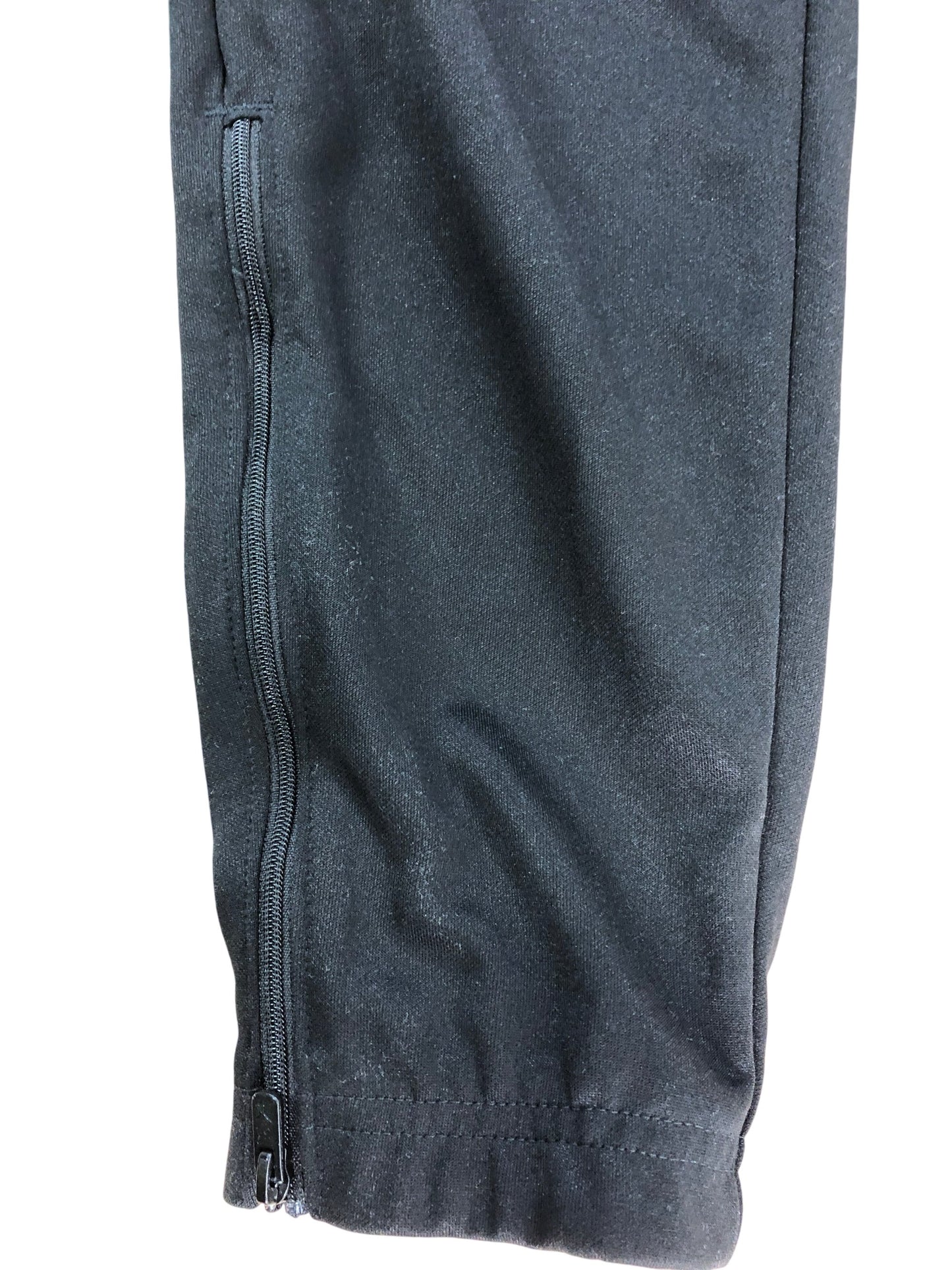 PUMA Activewear Trousers Men's Track Pants Black Lightweight Zipped Cuffs M