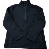 Mountain Warehouse Quarter Zip Black Fleece Size M