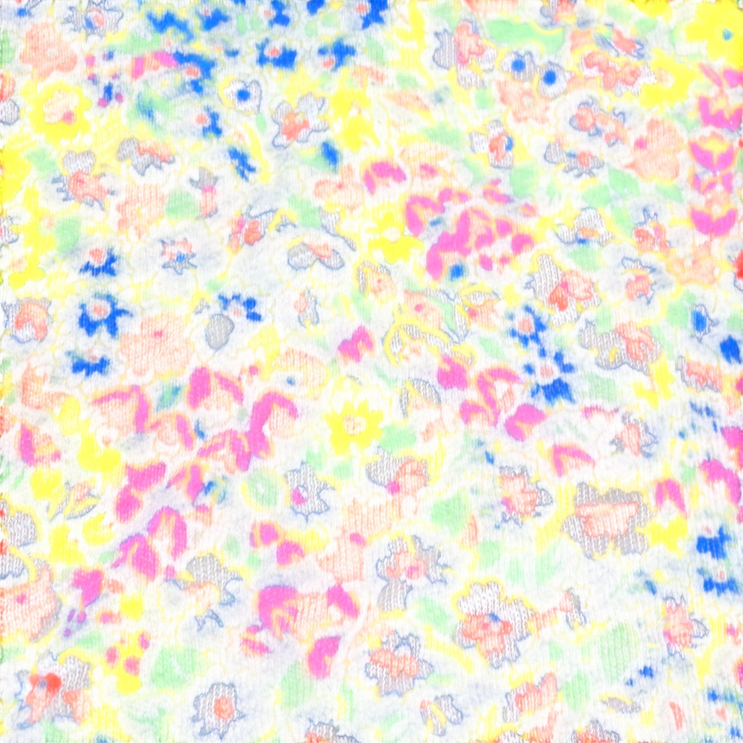 Branded V Neck Floral Mini Jersey Dress - Size 12L