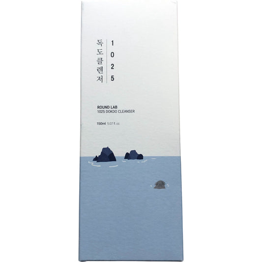 Round Lab 1025 Dokdo Cleanser 150ml Foaming Facial Cleanser Korean Skincare