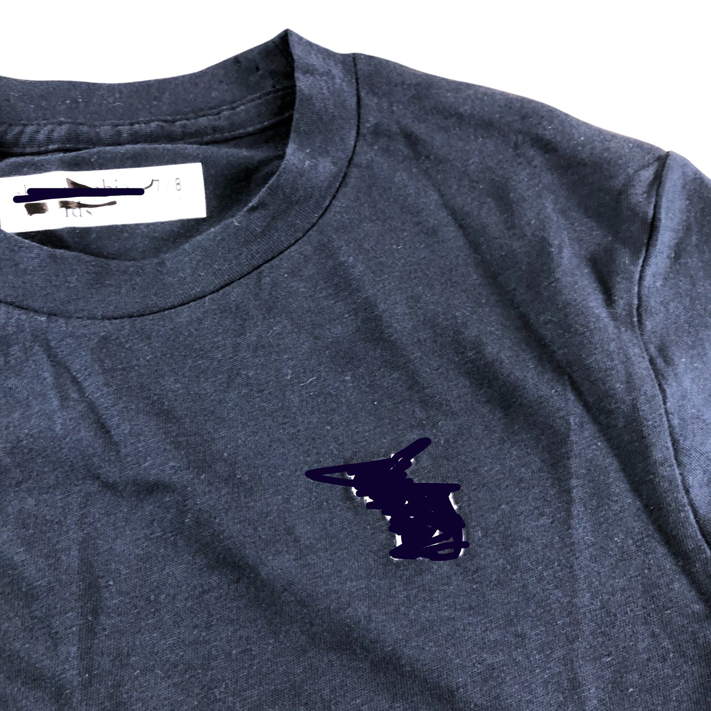 Branded Navy T-Shirt - 7-8 Years