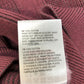 Cotton Sweater Men's Burgundy Size 2XL Knitted Casual Jumper