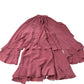 River Island Flowy Dress Women's Long Sleeve Ruffle Hem Lightweight UK8